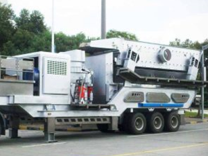 輪胎移動式建筑垃圾處理生產(chǎn)線